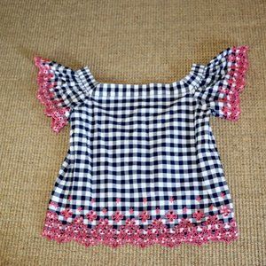 Draper James Embroidered Top